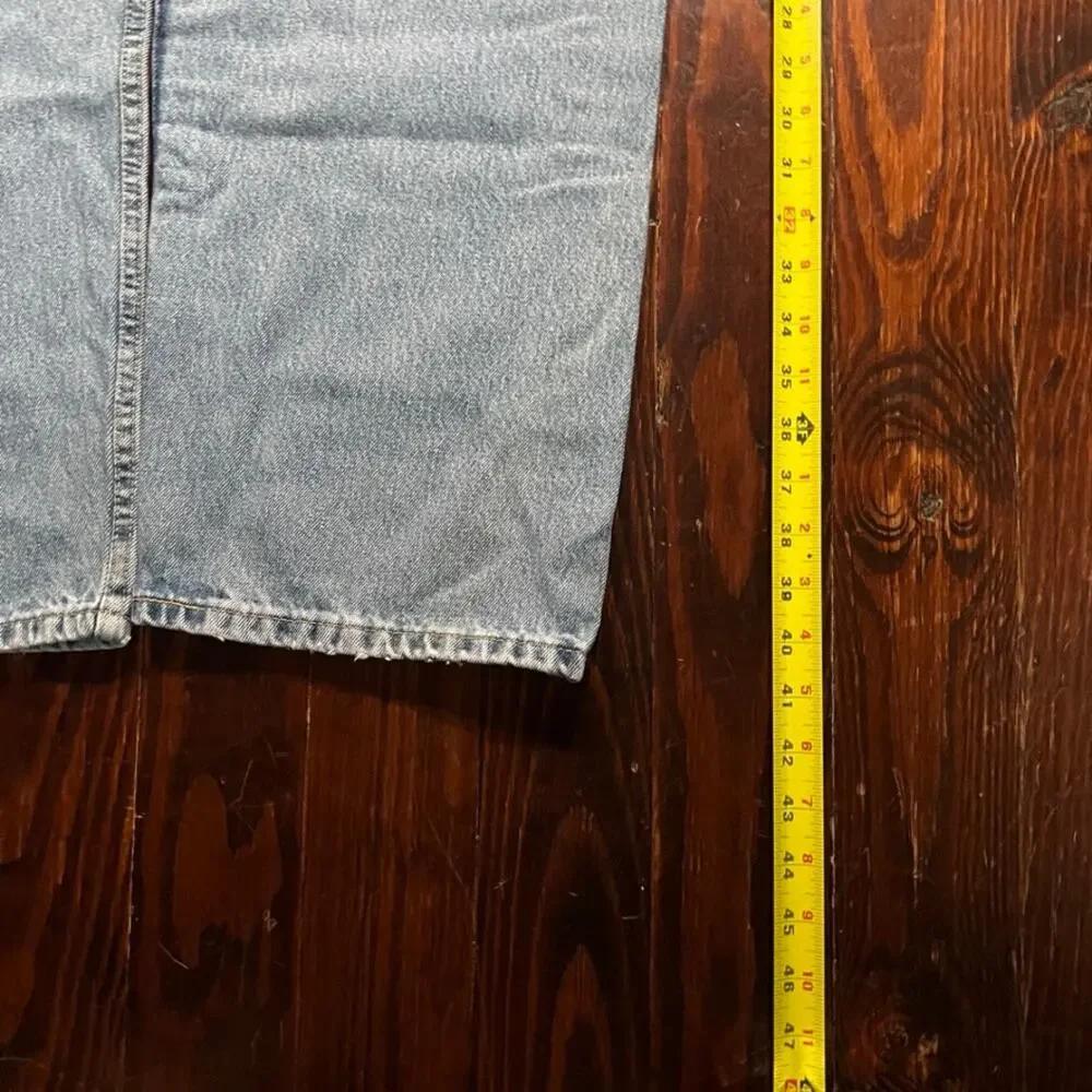 Levi's 42x30 Y2K 505 Jeans Light Wash Straight